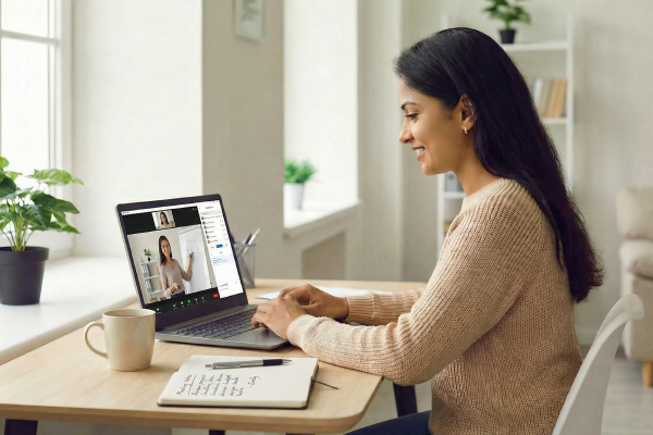 Virtual therapy session